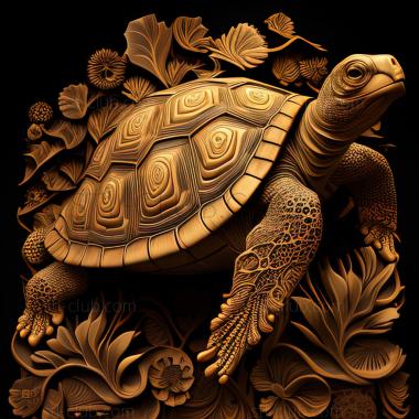 3D model st Advaita turtle famous animal (STL)